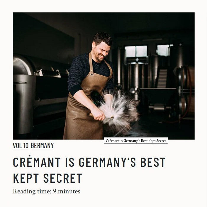 TRINK Magazine: "Crémant is Germany's Best Kept Secret" - von Nicole Wolbers | Familiensektgut Winterling